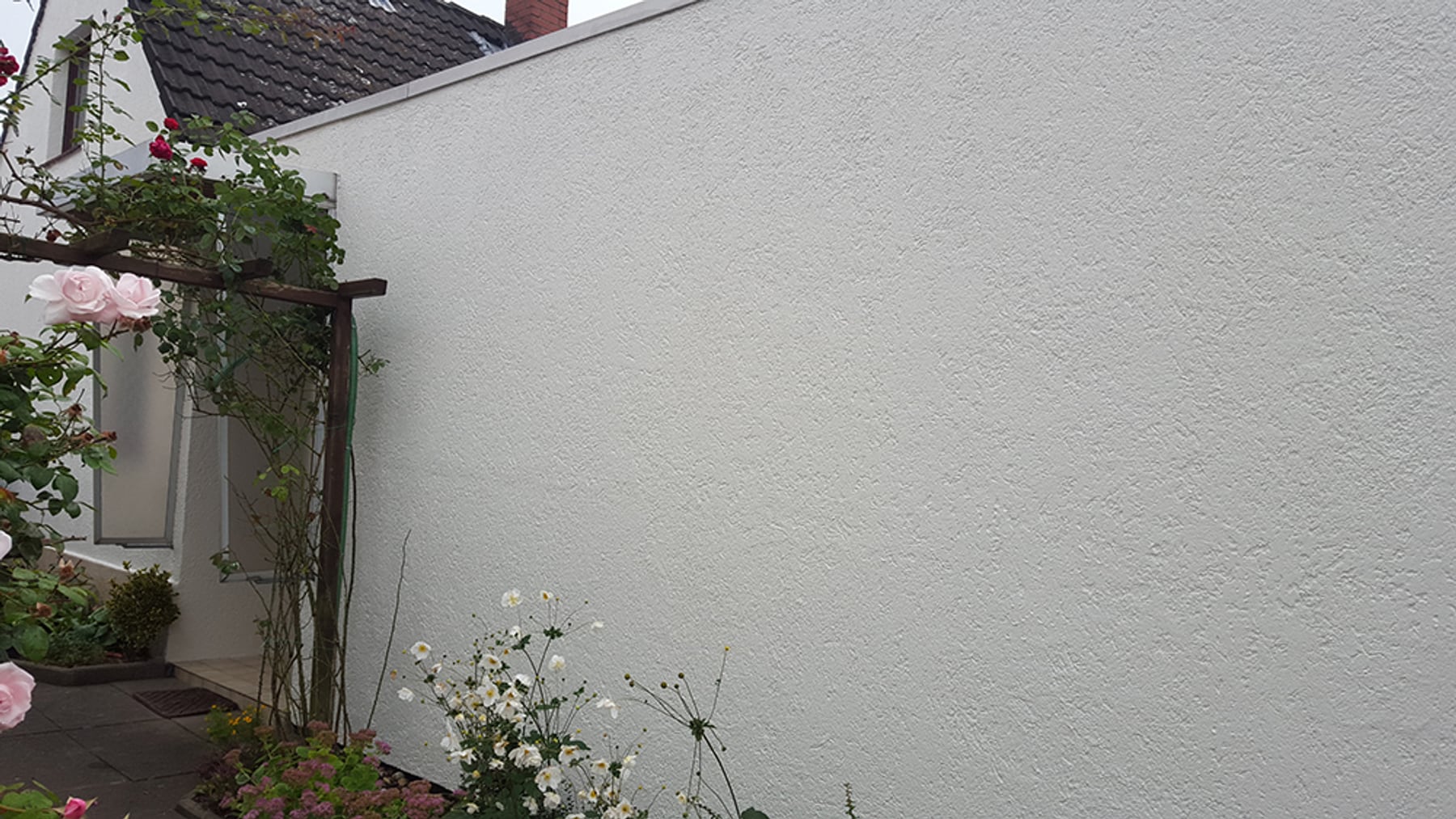 Handwerker bei der Arbeit — Malerei Wilms Lübeck
